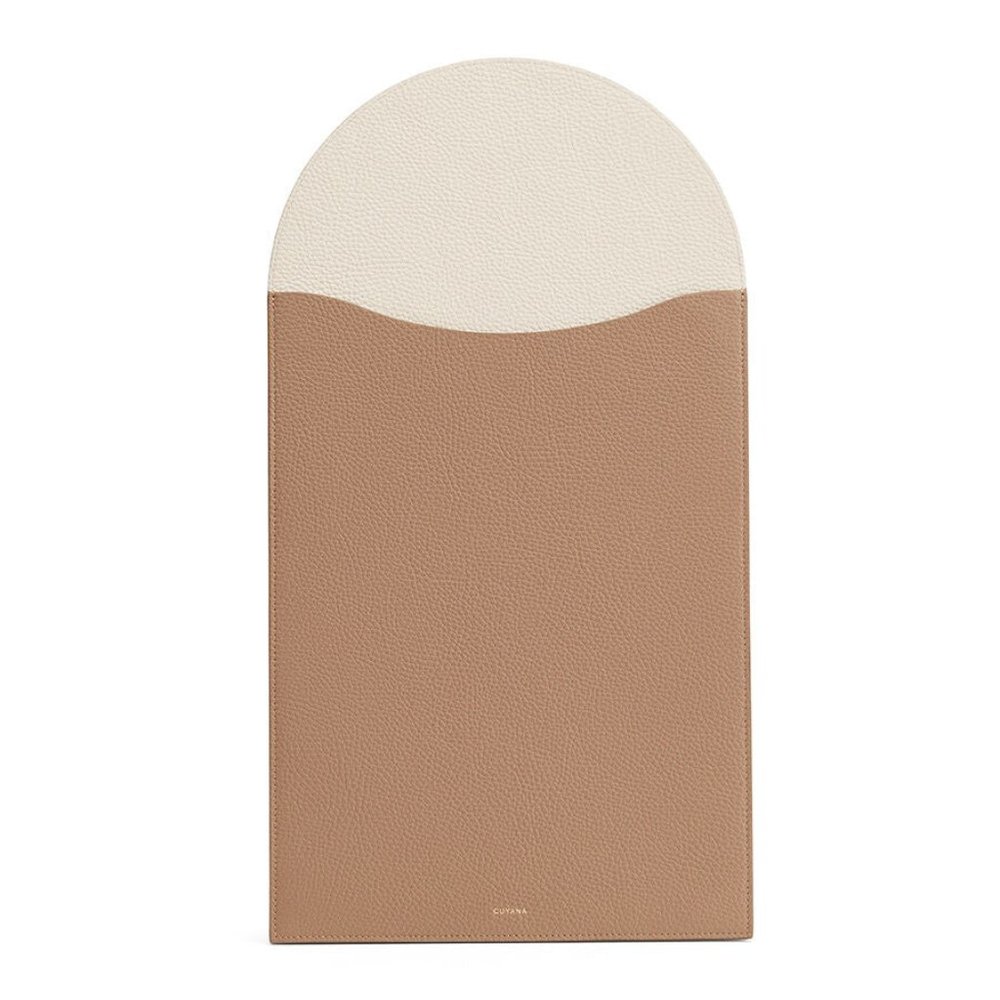 Cuyana Convertible Leather Laptop Sleeve